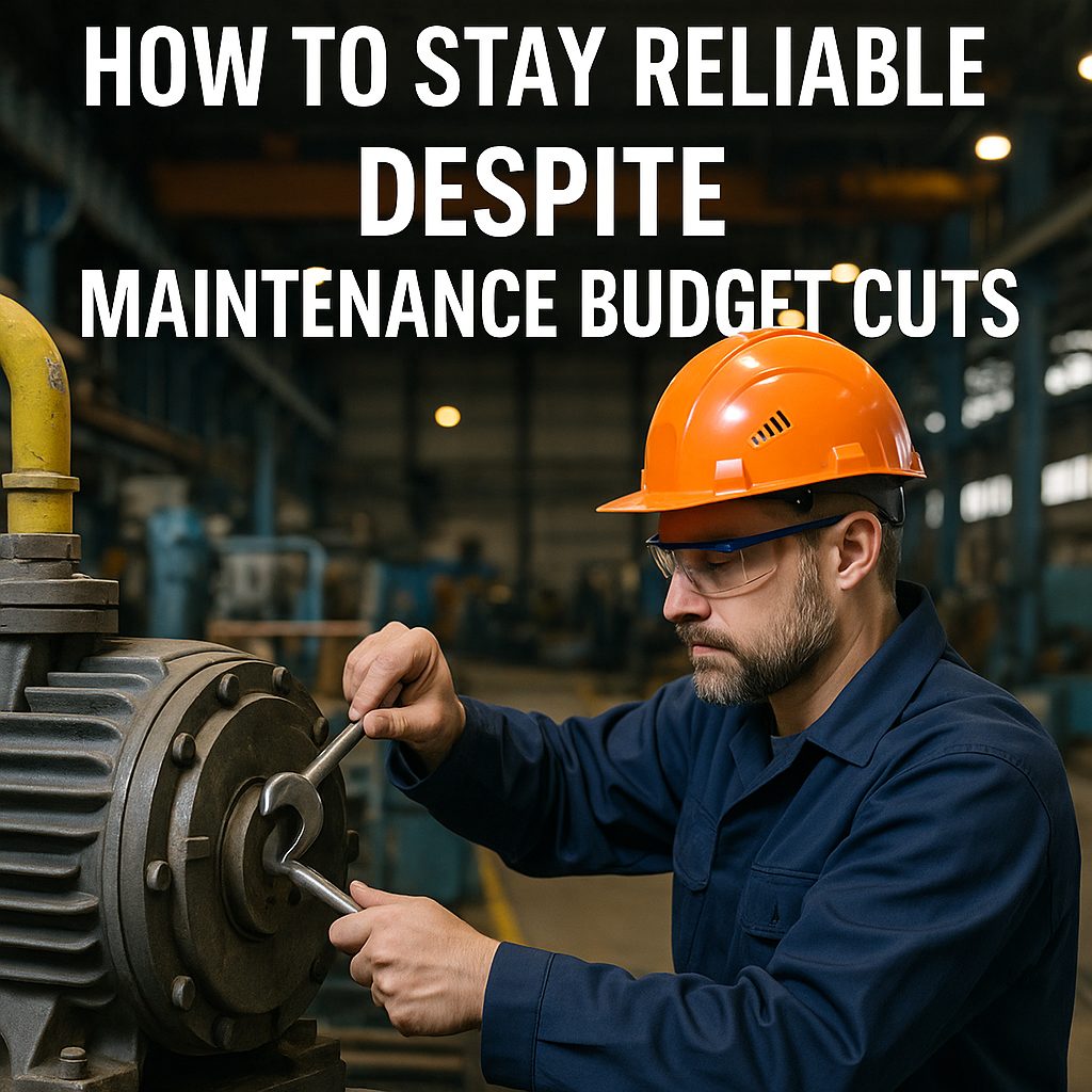 چگونه علیرغم کاهش بودجه نگهداری و تعمیرات (Maintenance Budget Cuts)، سطح قابلیت اطمینان تجهیزات (Reliability) را حفظ کنیم