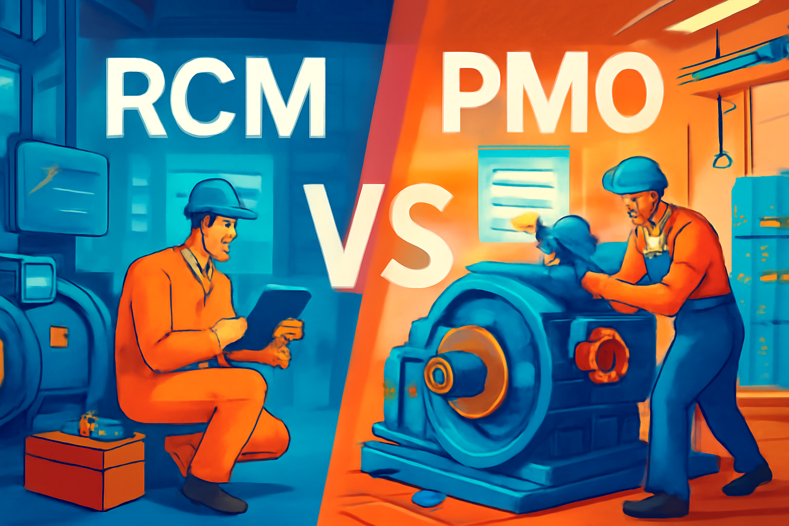 مقایسه RCM (Reliability Centered Maintenance) و PMO (Preventive Maintenance Optimisation)