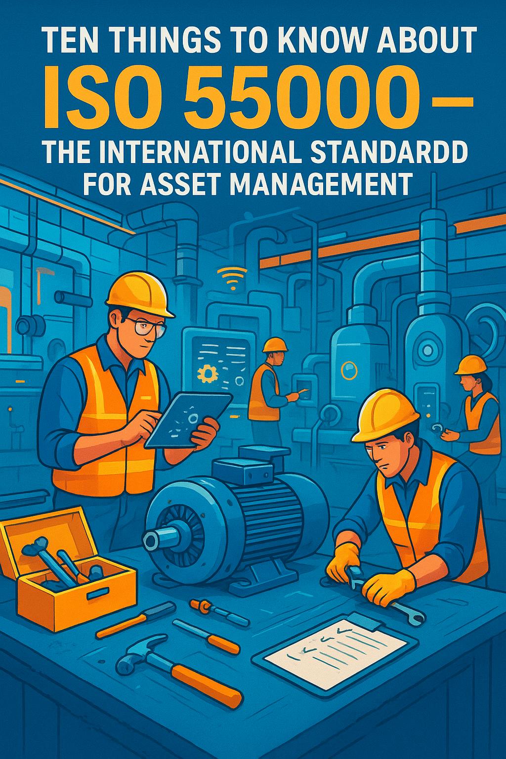 10 نکته‌ای که باید درباره استاندارد بین‌المللی مدیریت دارایی‌ها ISO 55000 (International Standard for Asset Management) بدانید