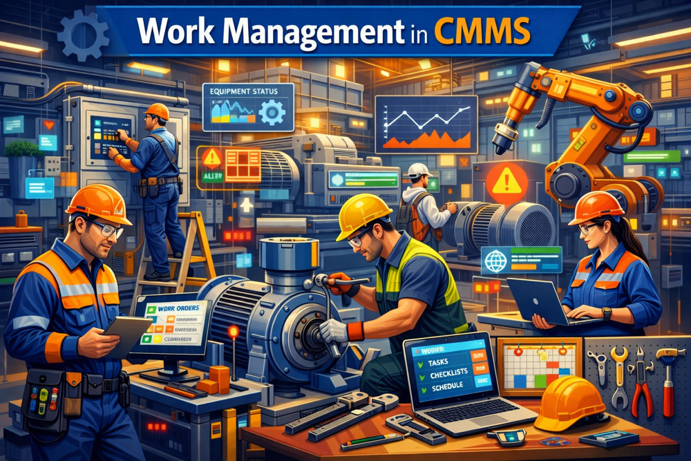 راهنمای ساده و کاربردیِ مدیریت کار برای تیم‌های نگهداشت در سامانه (CMMS)